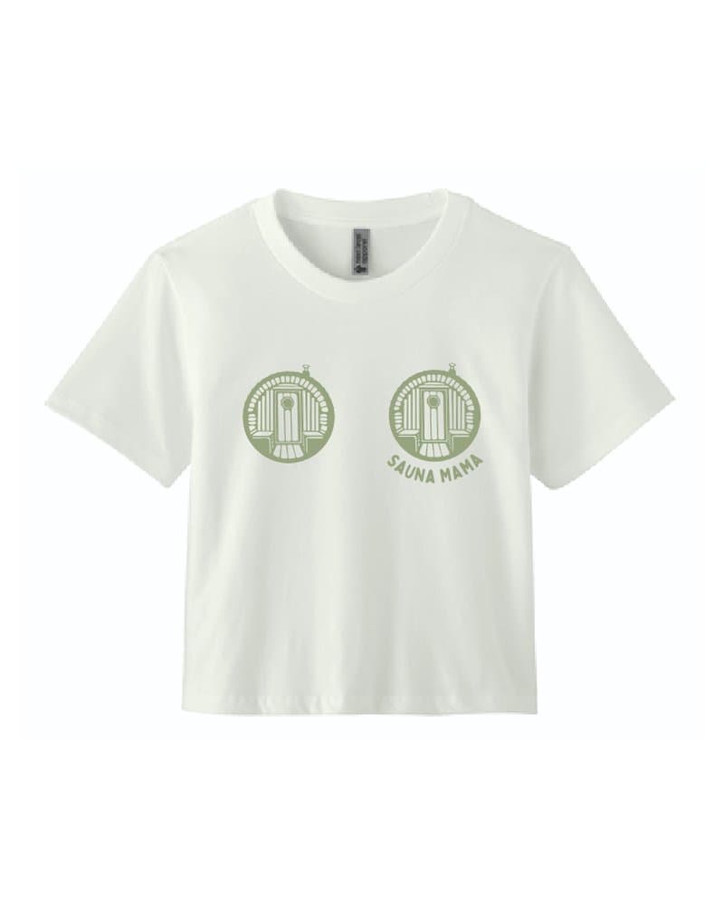 California Sauna Club crop top