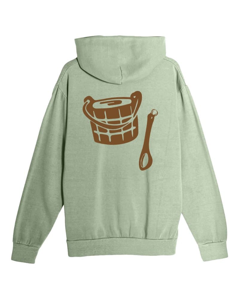 California Sauna Club sweatshirt — back